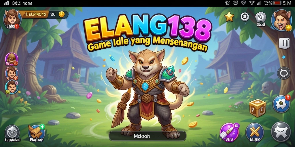 Tampilan gameplay menarik di ELANG138 dengan elemen Idle yang seru.