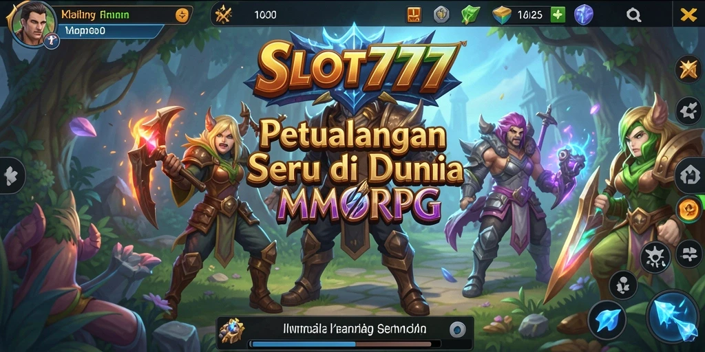Screenshot menampilkan aksi seru pemain di dalam dunia permainan MMORPG.
