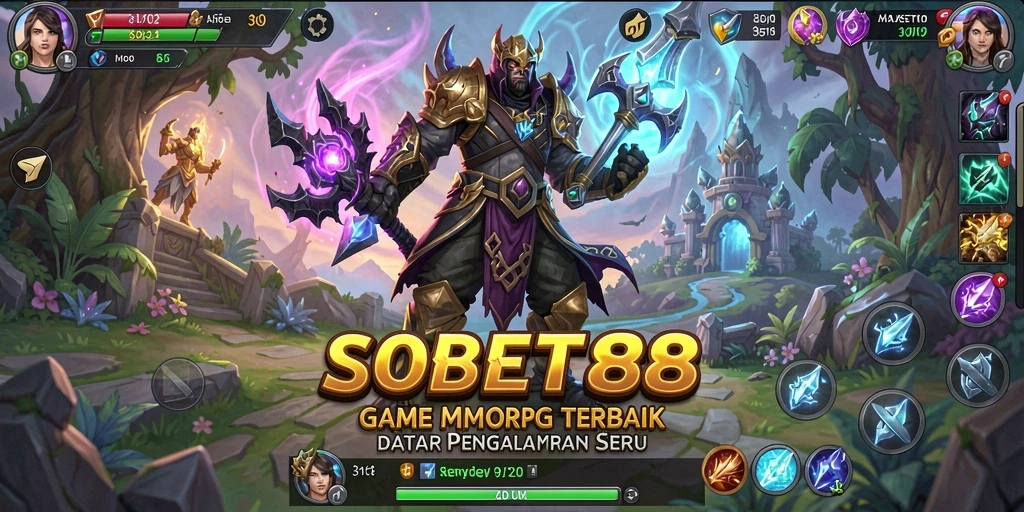 Gameplay SOBET88 yang seru dan mendebarkan dalam dunia MMORPG.